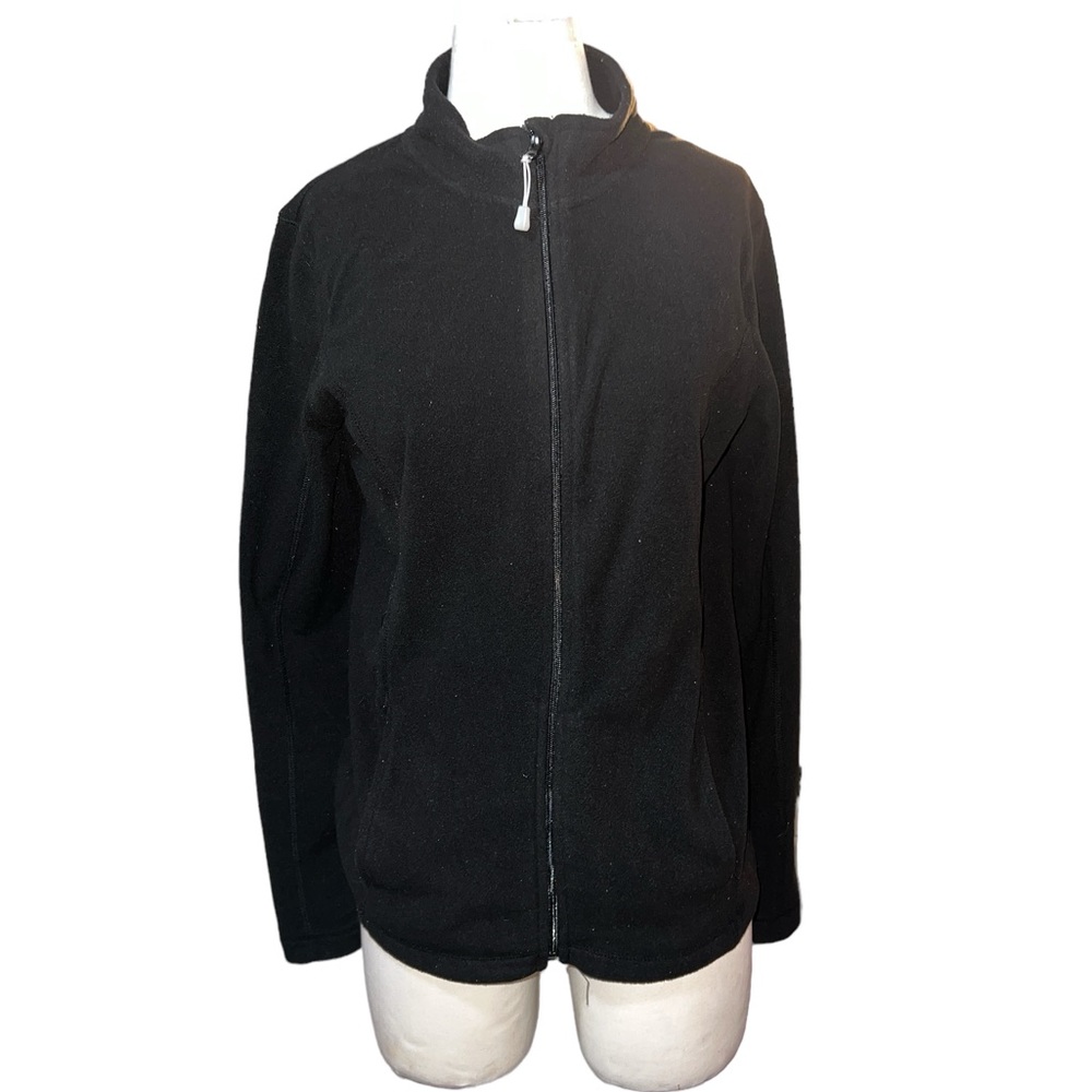 ☠️5/$20☠️ ATHLETIC WORKS | WOMENS ZIP UP POCKETED FLEECE COAT MED